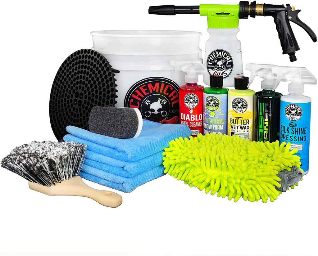 TriNova Foam Cannon and Gallon Car Wash Soap Kit Best Set for