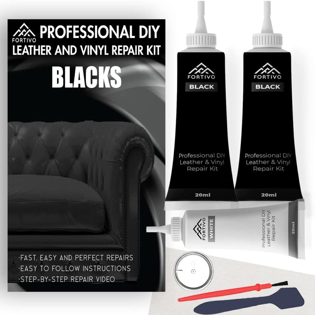 Leather And Vinyl Repair Kit For Couches Sofa Furniture Car Seats Patch #