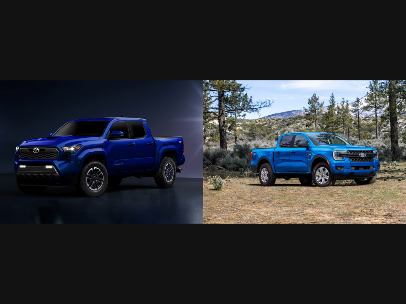 » TrueCar Comparison 2024 Toyota vs. 2024 Ford Ranger