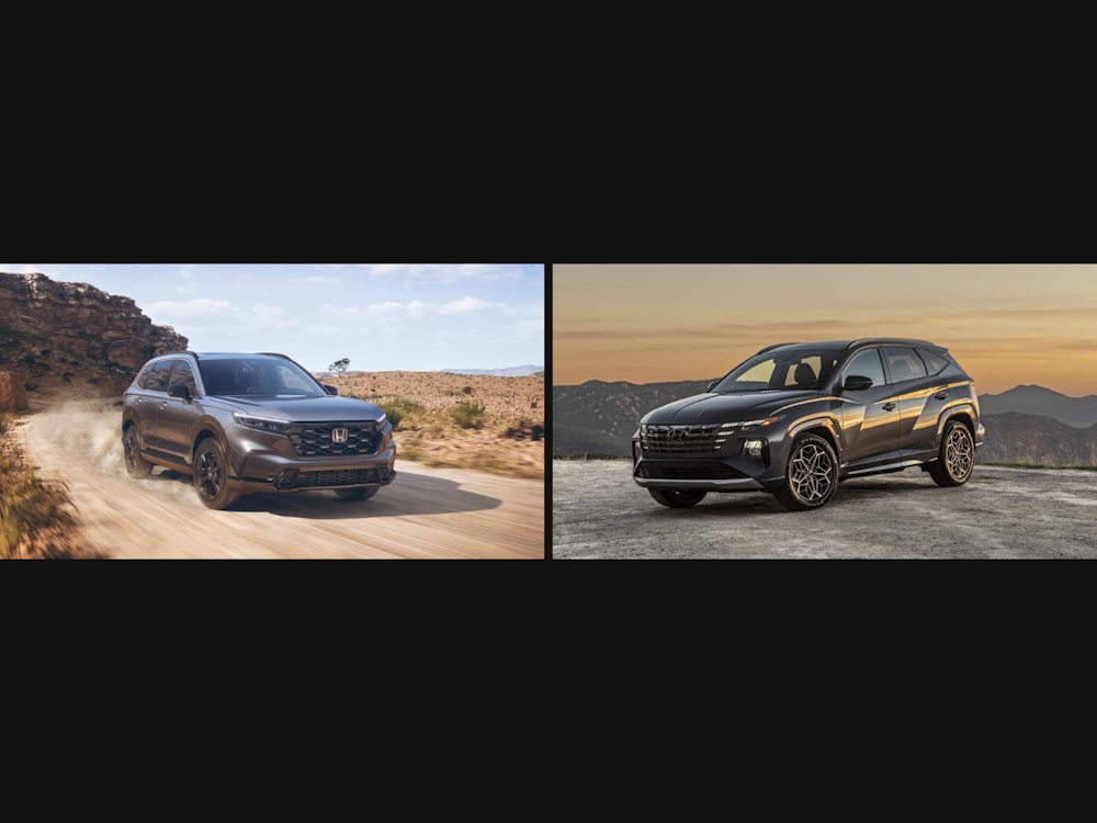 » TrueCar Comparison 2024 Honda CRV vs. 2024 Hyundai Tucson