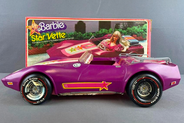 Barbie Star 'Vette toy car