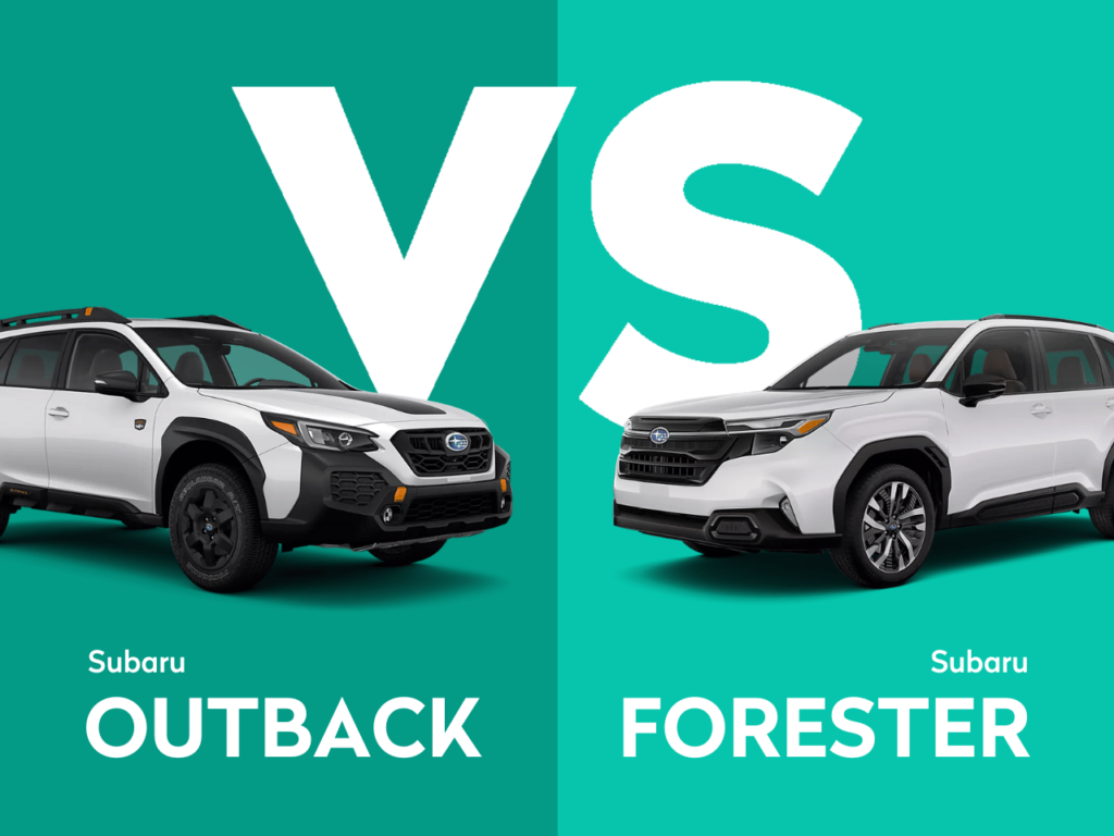 2025 Subaru Forester vs. 2025 Subaru Outback TrueCar Blog